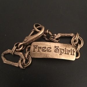 LuckyBrand “Free Spirit” Bracelet w/ added link